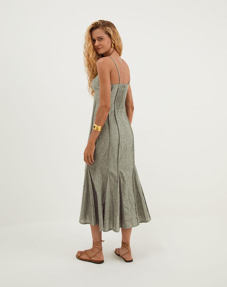 Josephine Midi Dress - Harbor Product Image