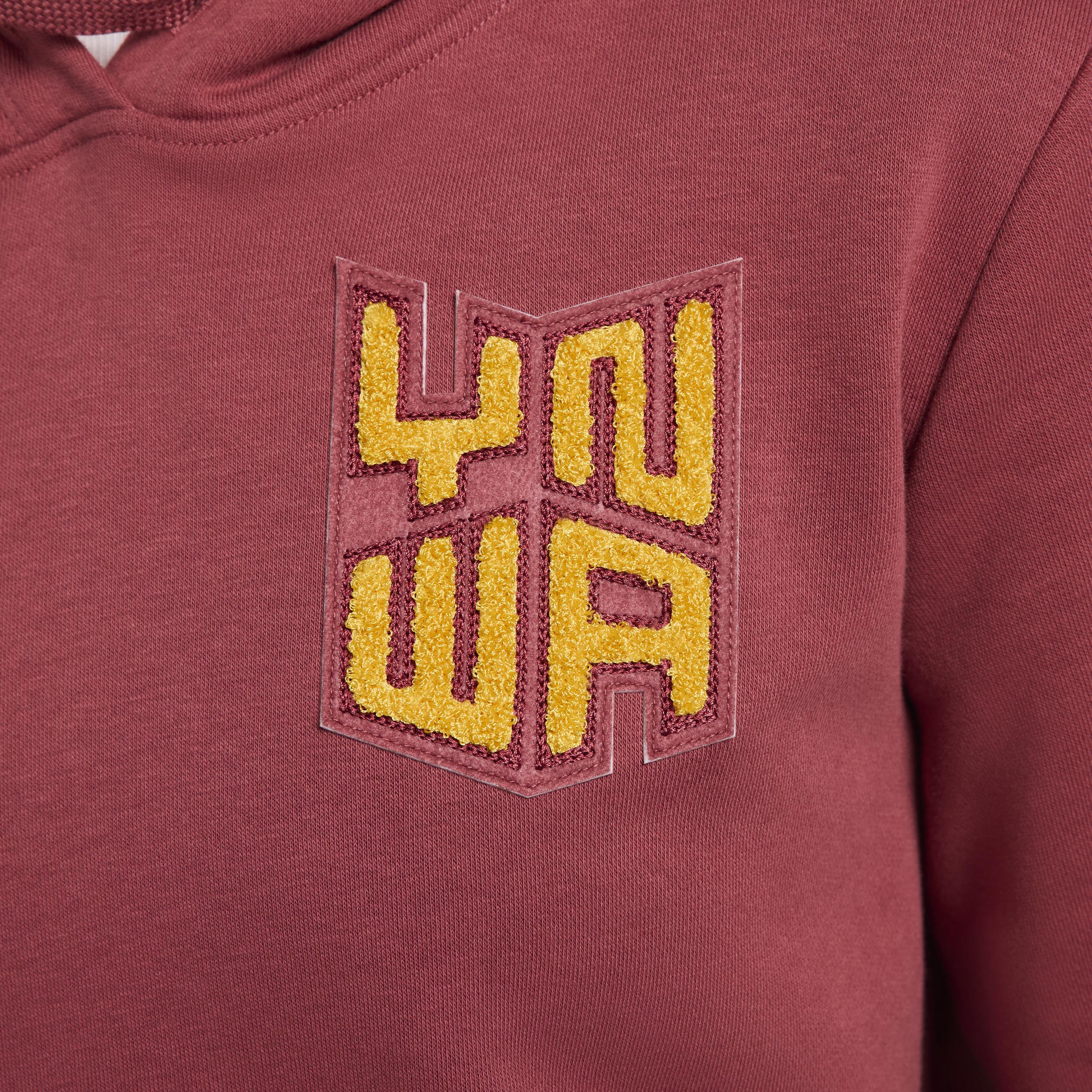 Liverpool FC Club Fleece Nike Women's Soccer Pullover Hoodie Product Image