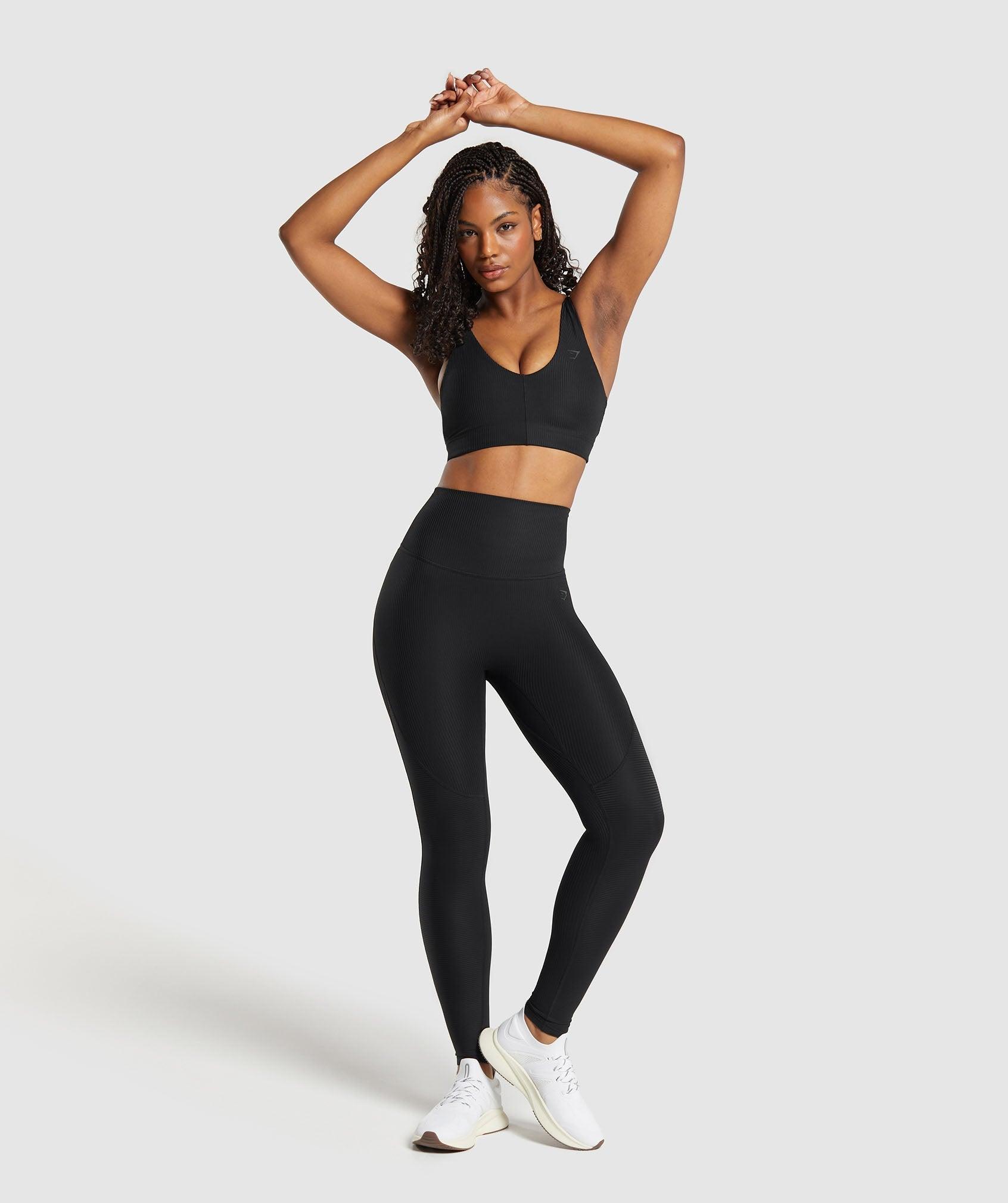 Ribbed Sports Bra Product Image