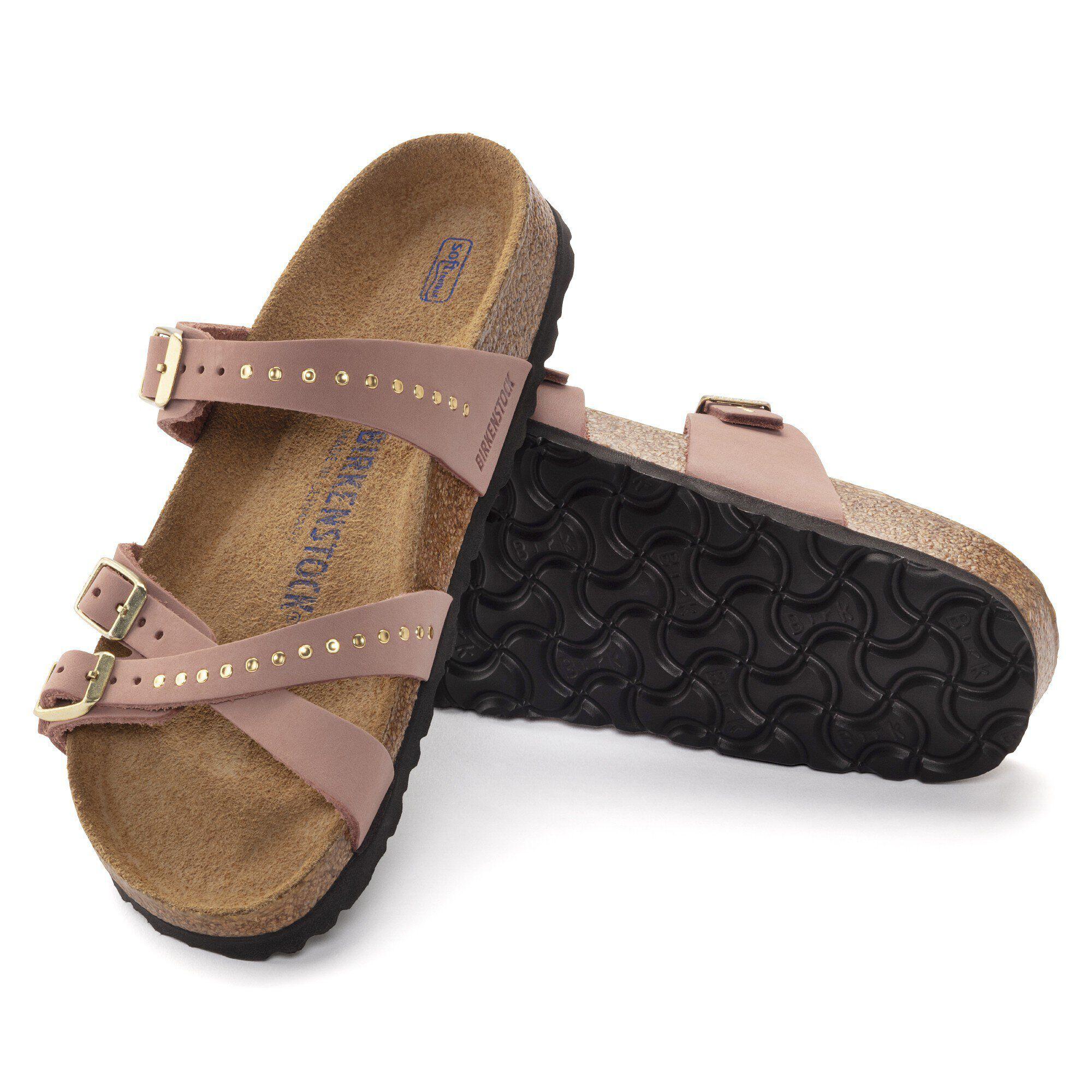 Franca Soft Footbed
 Nubuck Leather Old Rose Product Image