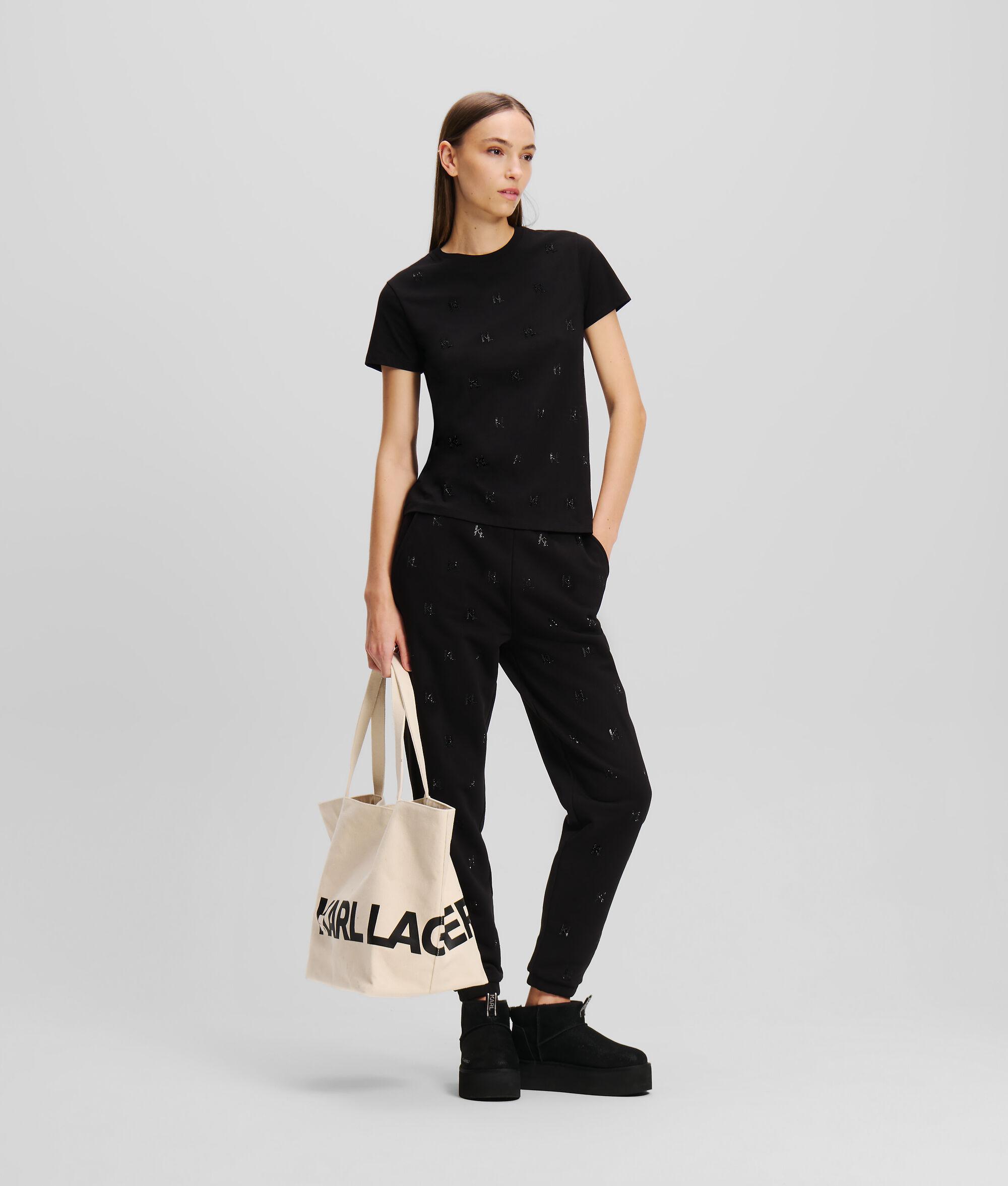 MONOGRAM RHINESTONE T-SHIRT Product Image