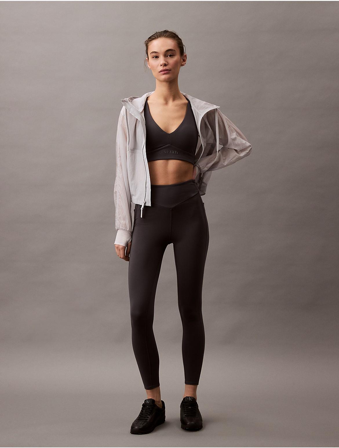 Calvin Klein Womens Soft Stretch Sport 7/8 Leggings - Blue Product Image