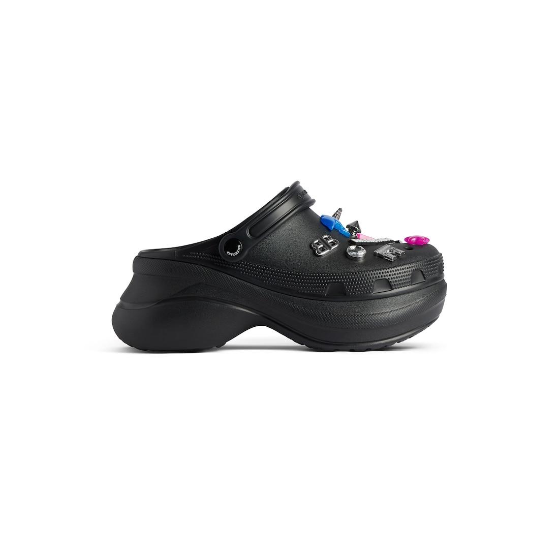 Women's Crocs™ Mule Jibbitz™ in Black Product Image