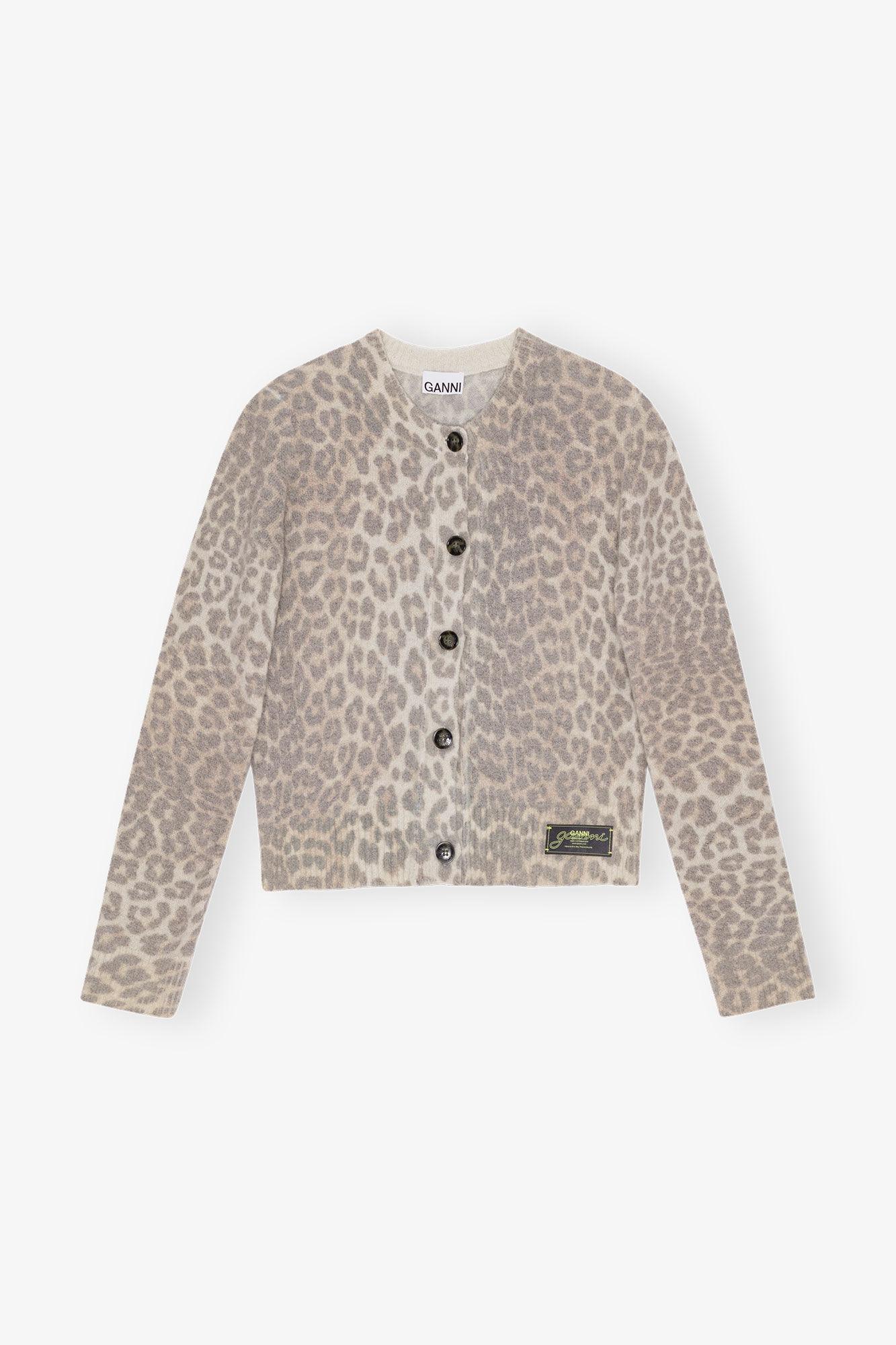 Leopard Printed Cardigan Product Image