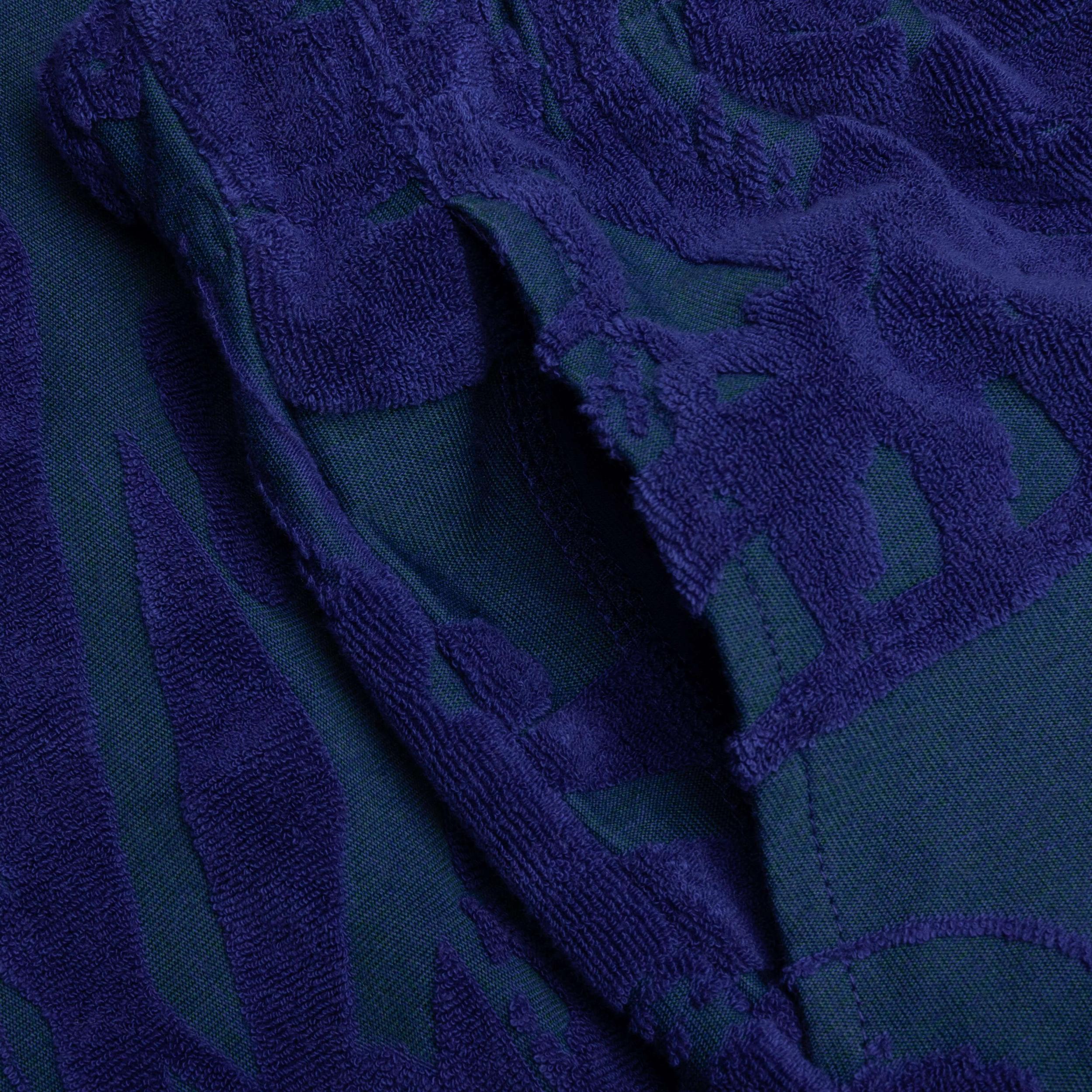 Terry Towelling Short - Blue/Green Male Product Image