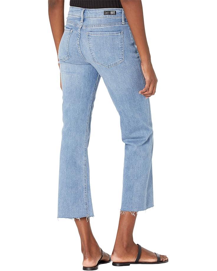 Kelsey High-Rise Ankle Flare With Raw Hem Product Image