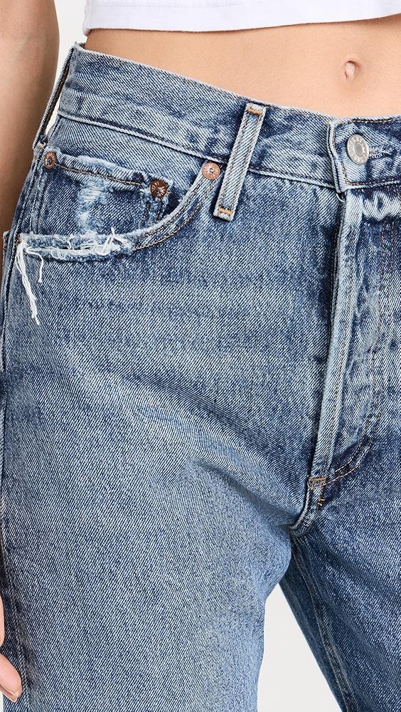 AGOLDE 90s Mid Rise Straight Jeans | Shopbop Product Image