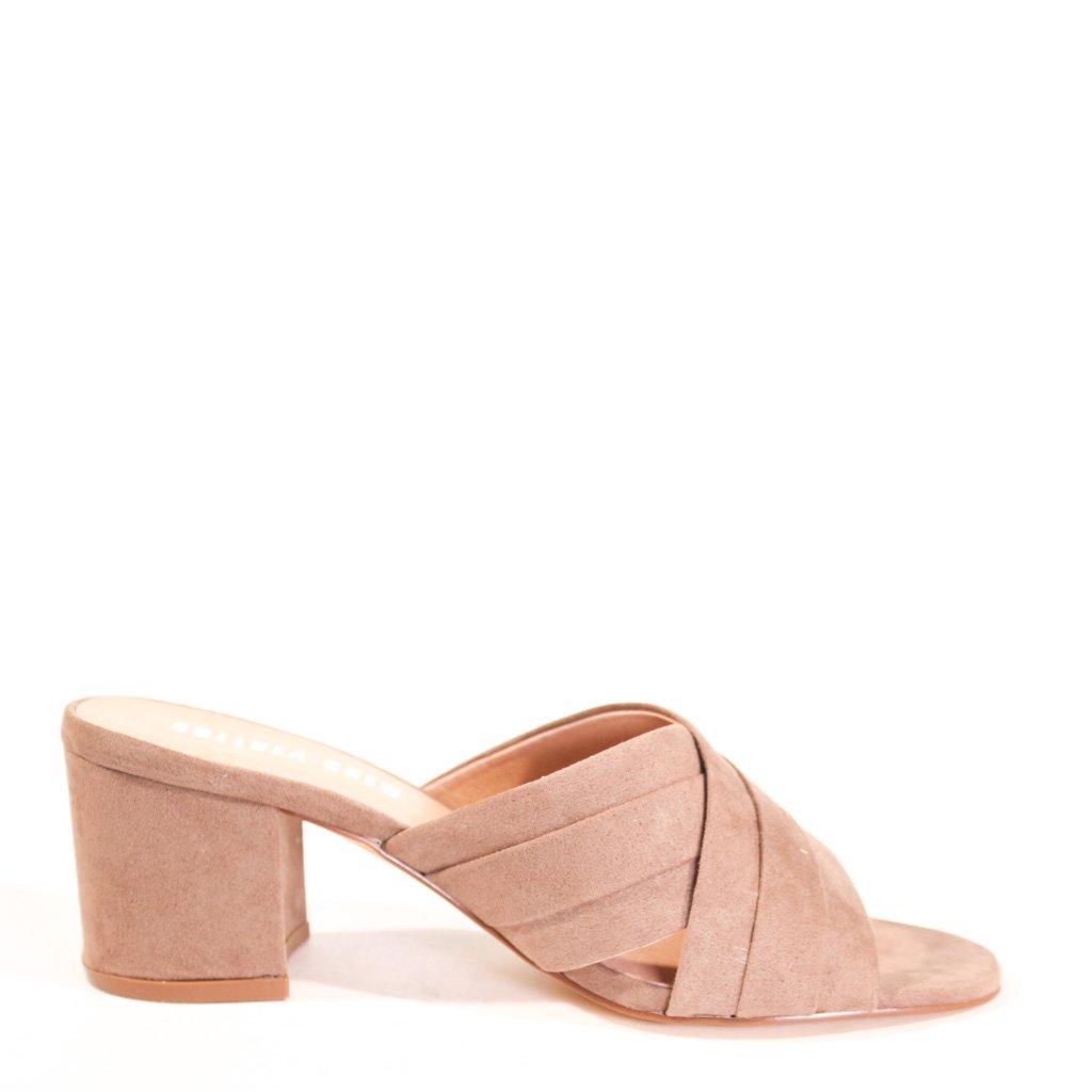 Monica Suede Mules Product Image