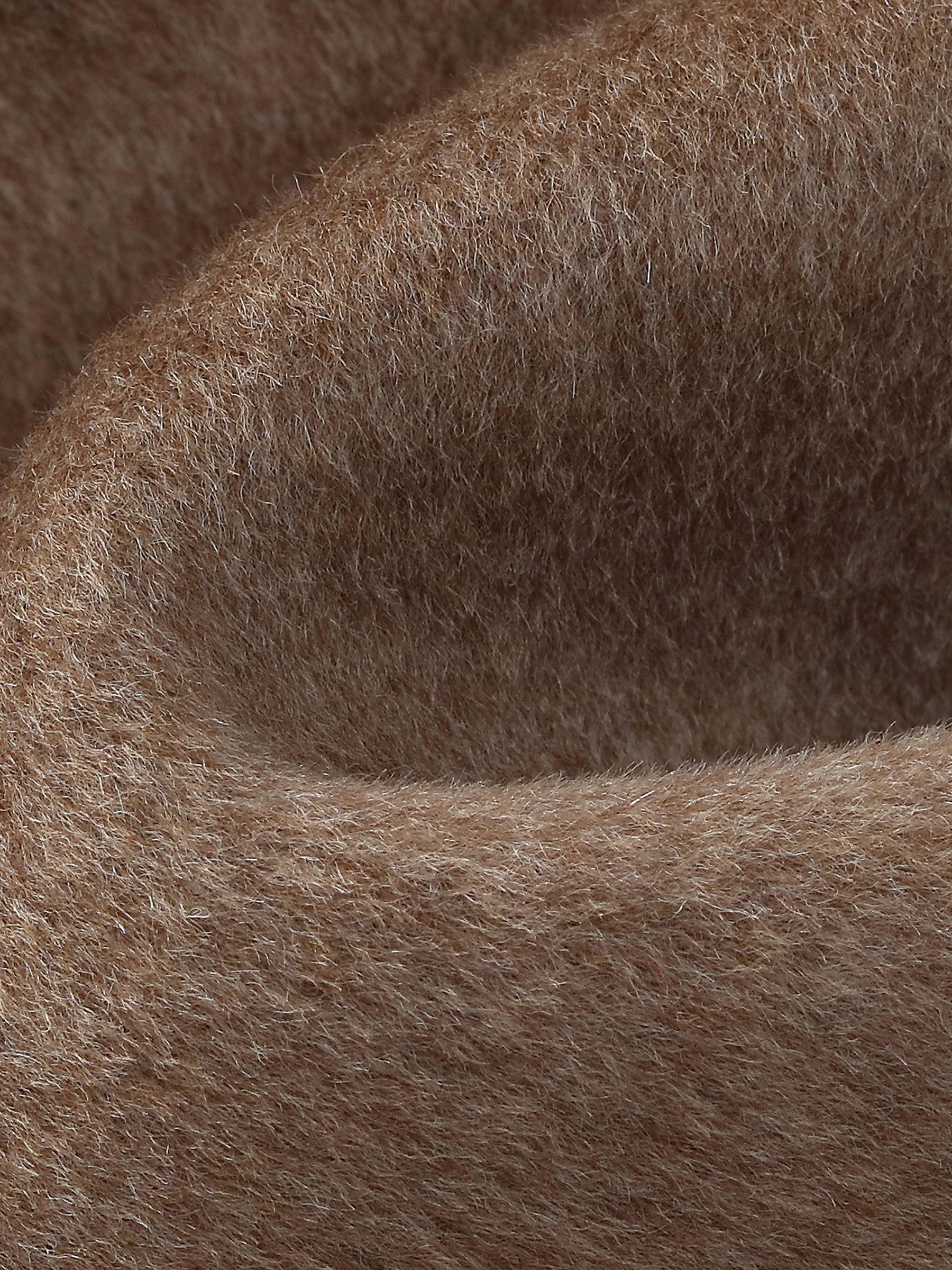 Cashmere Wool Blend H-Line Women Overcoat Product Image