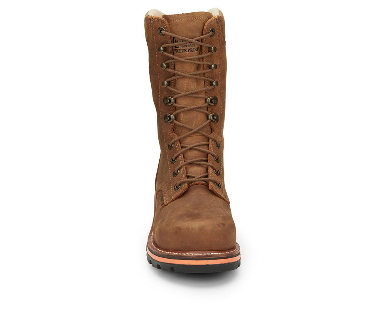 Men's Chippewa Boots Thunderstruck 10" Composite Toe Waterproof Work Boots Product Image
