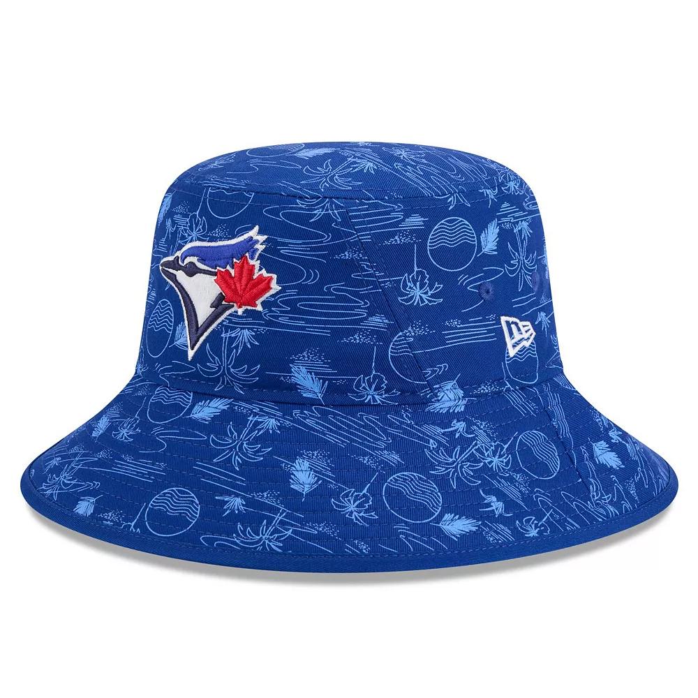 Men's New Era  Royal Toronto Blue Jays 2025 Spring Training All Over Print Bucket Hat, Size: Small/Medium, Jay Blue Product Image