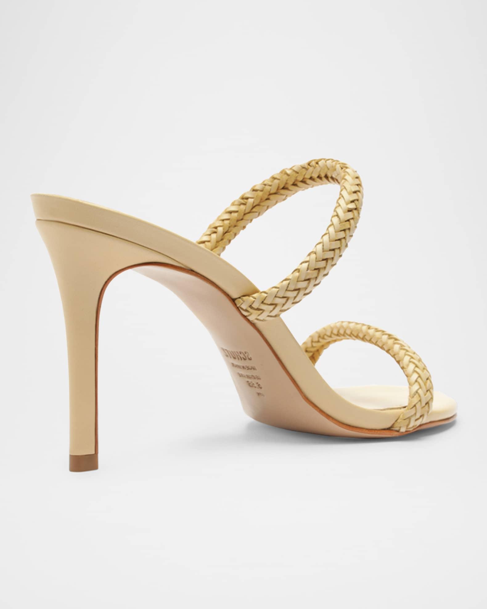 Taliah Woven Leather Dual-Band Sandals Product Image