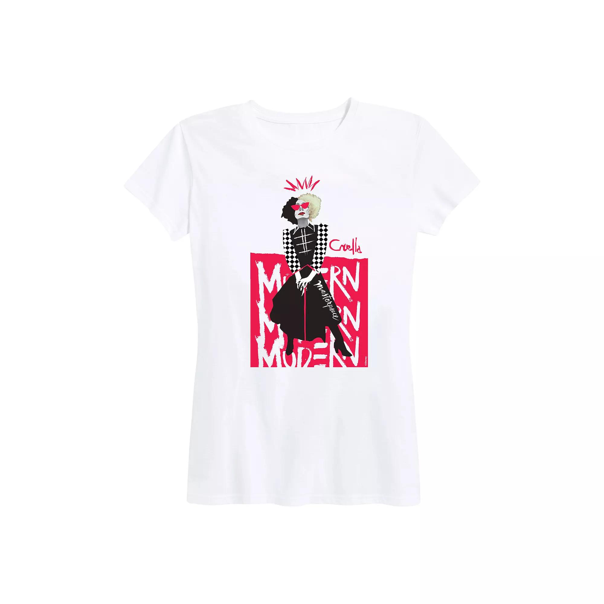 Disney's Cruella Women's Modern Graphic Tee,  Product Image