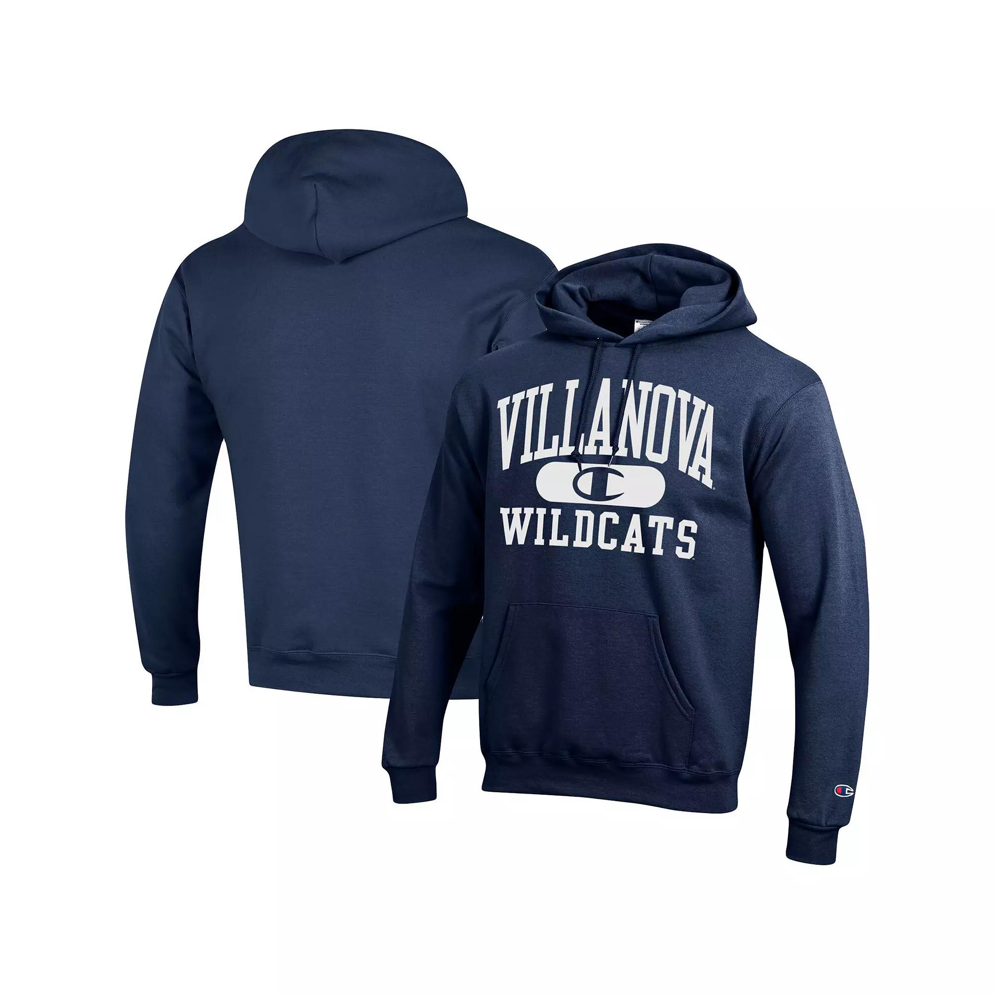 Men's Champion Navy Villanova Wildcats Arch Pill Pullover Hoodie,  Product Image
