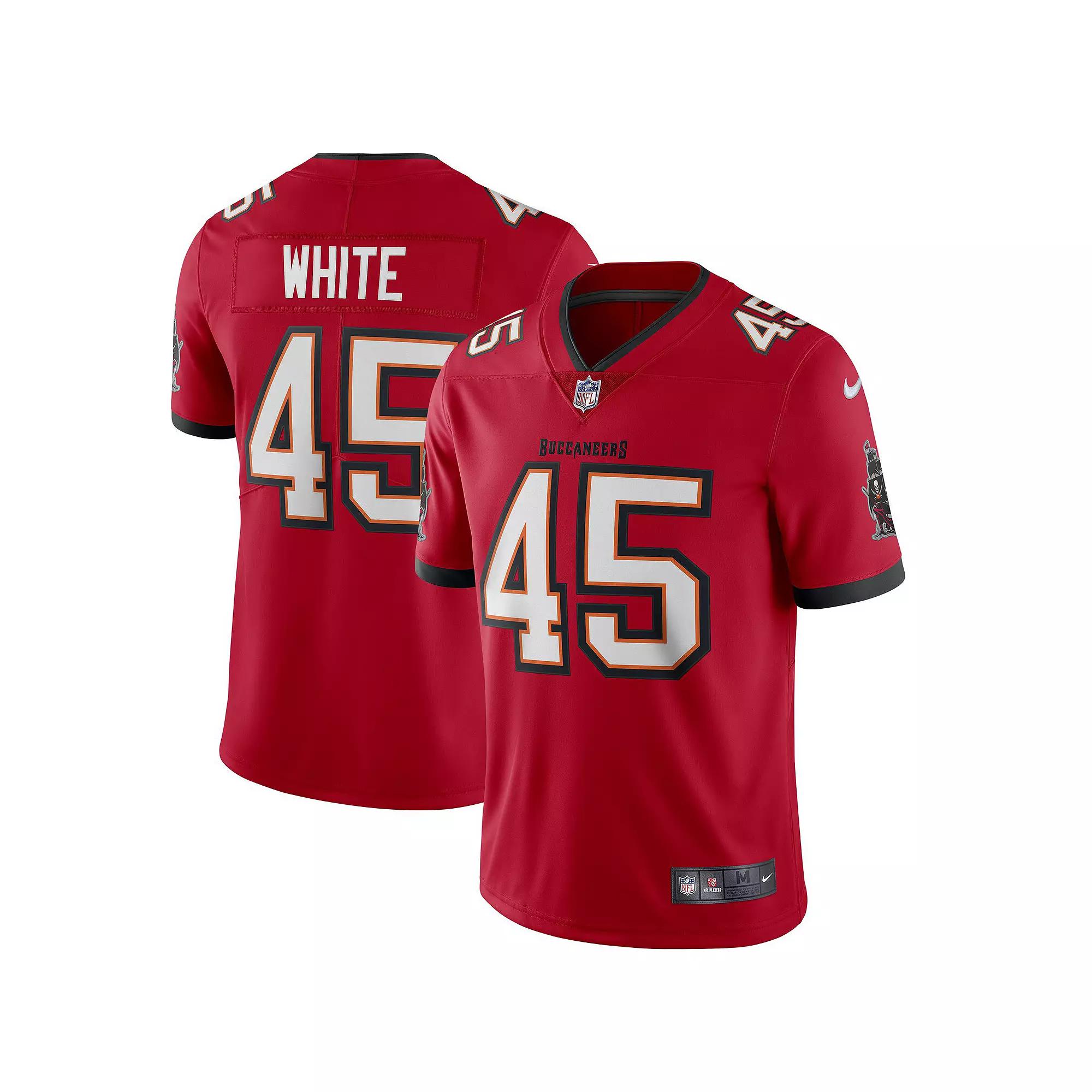 Mens Nike Devin White Tampa Bay Buccaneers Vapor Limited Jersey Product Image