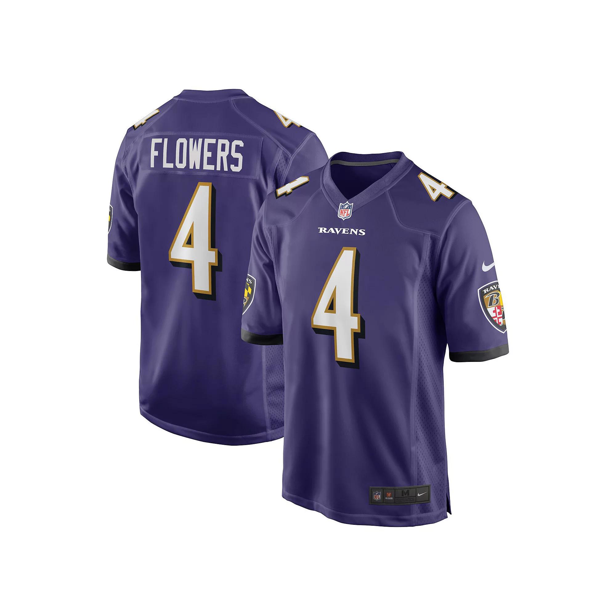 Zay Flowers Baltimore Ravens Nike Mens NFL Game Football Jersey | 67NMBLGH8GF-00P Product Image