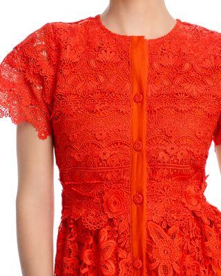 Hibiscus Lace Dress Product Image