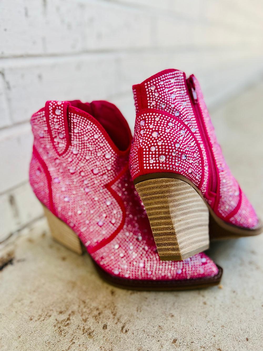 Leg Up Pink Booties* Product Image