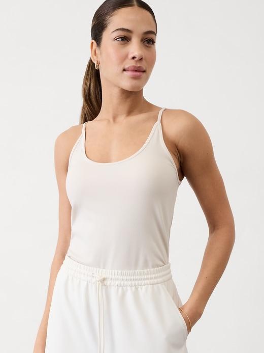 Signature Rib Thin Strap Tank Product Image