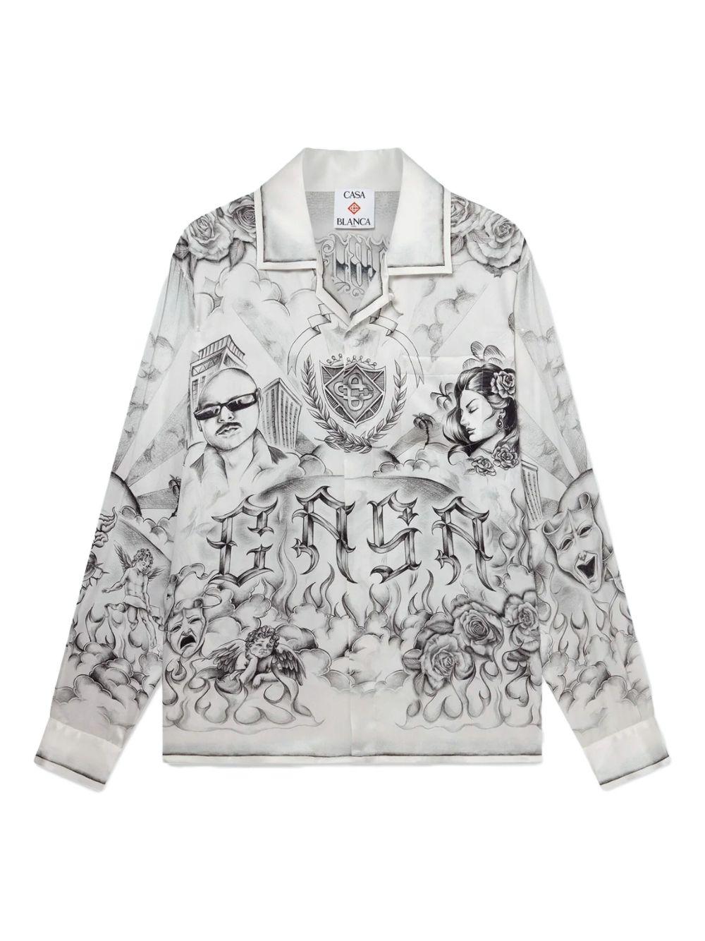 graphic-print shirt  Product Image