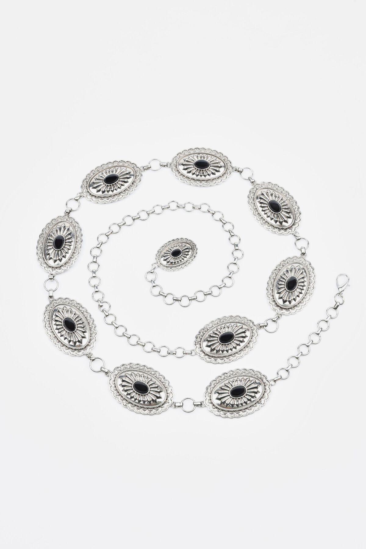 Concho Chain Belt Product Image