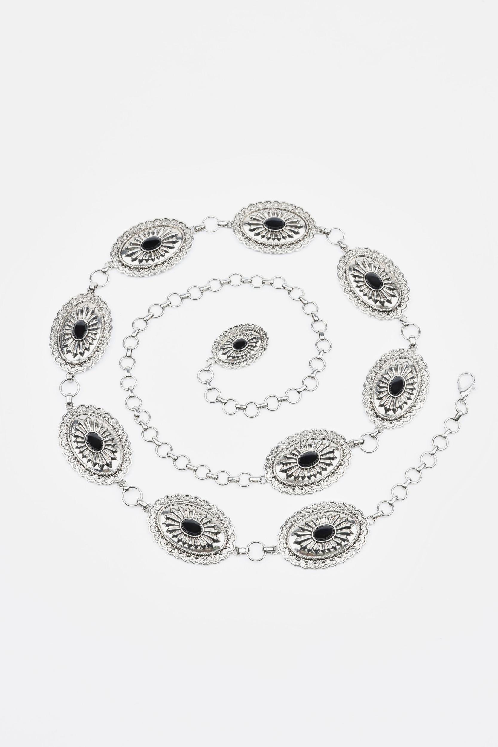 Concho Chain Belt Product Image