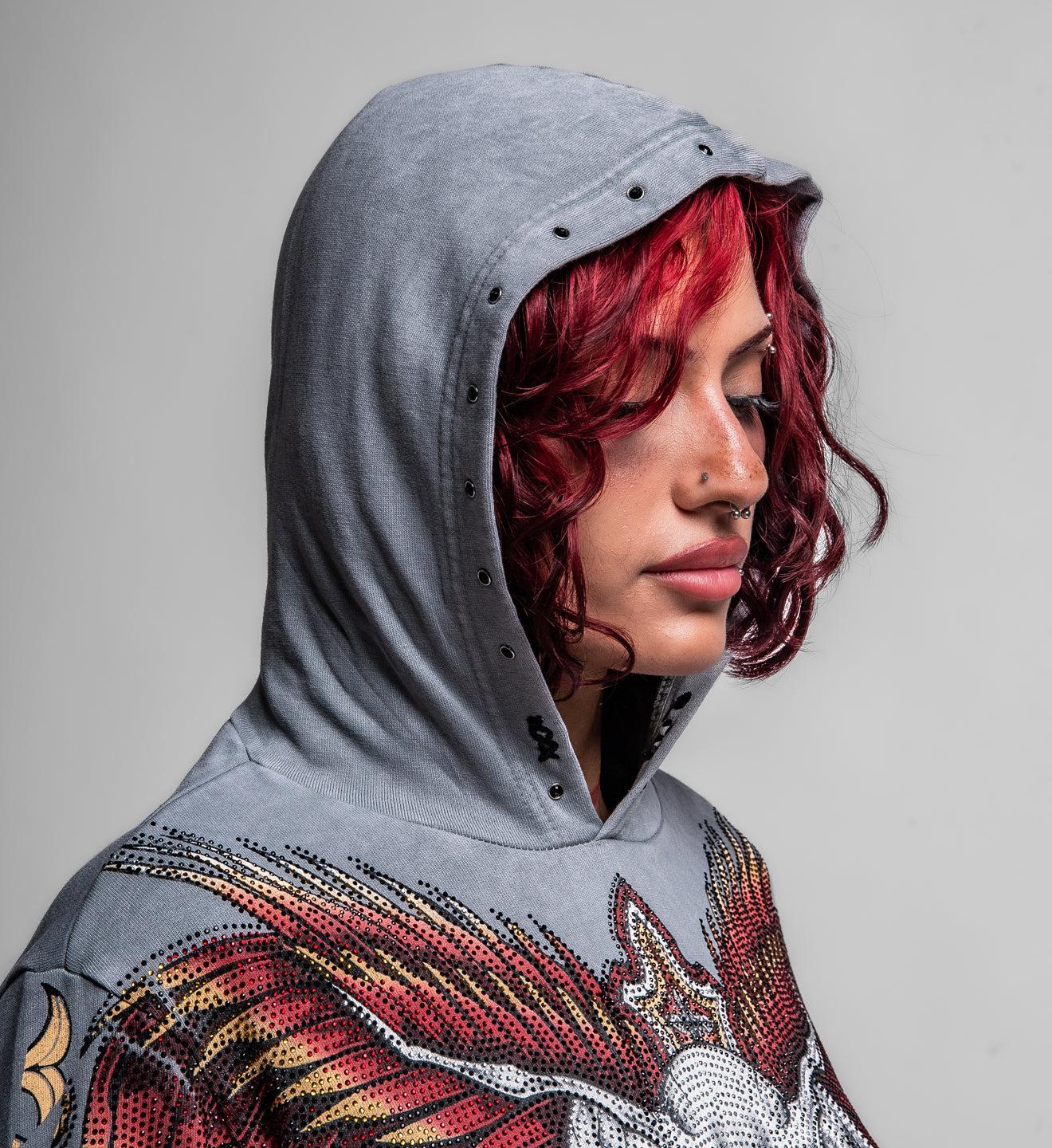 Hyper Speed Crop Po Hood Female Product Image