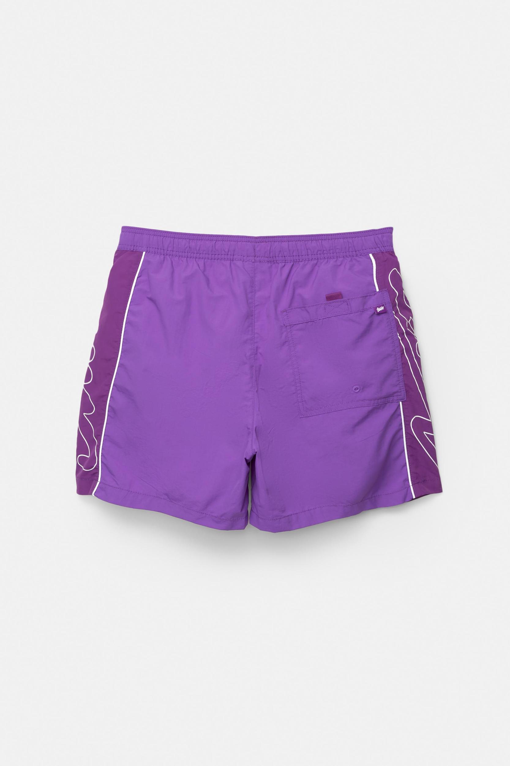 STWD board shorts with side stripes Product Image