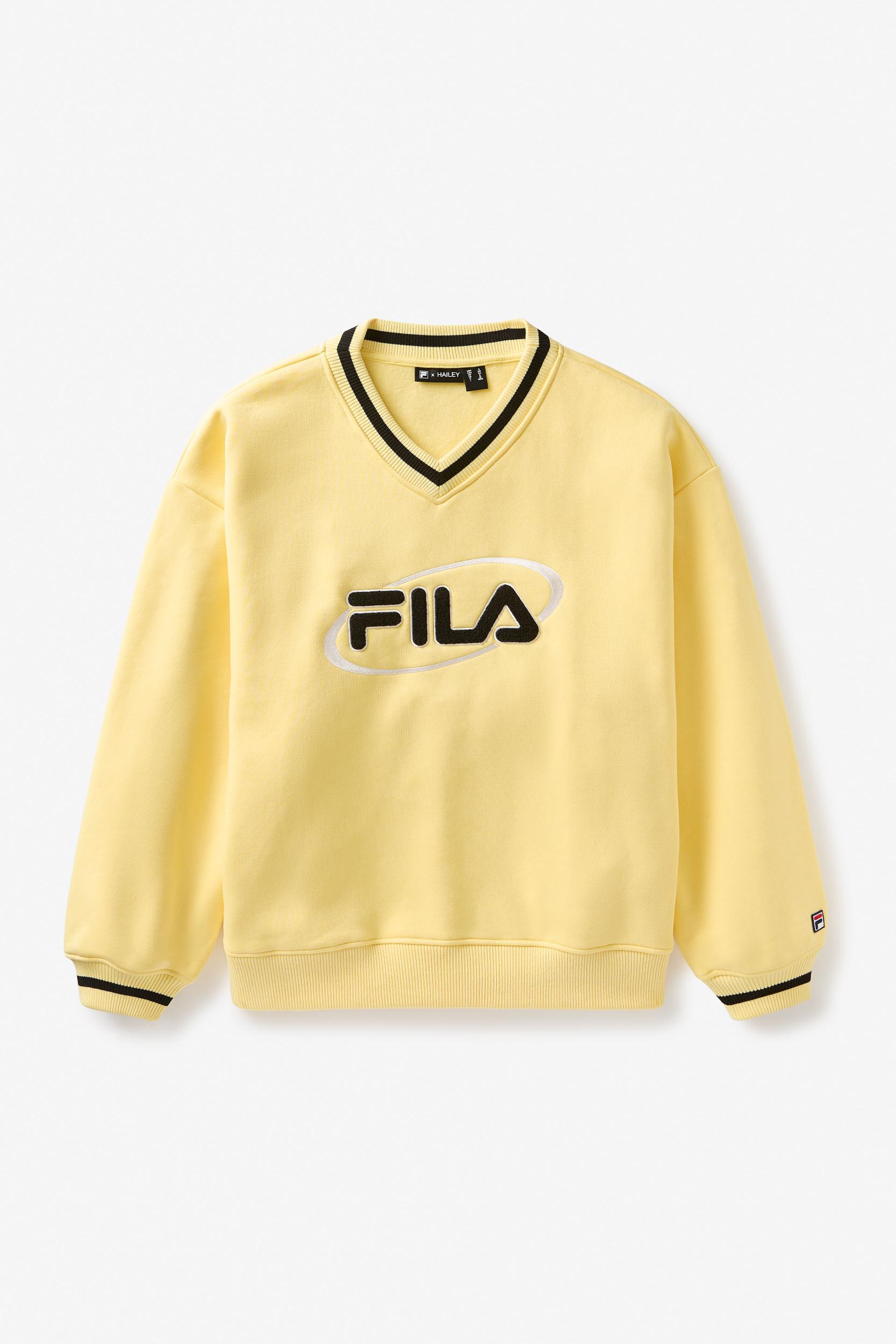 FILA X HAILEY V-NECK PULLOVER Product Image