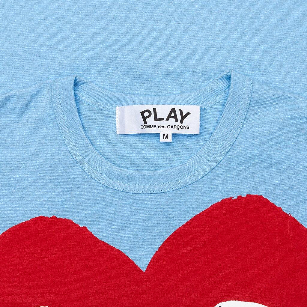Pastelle Women's Red Logo T-Shirt - Blue Female Product Image