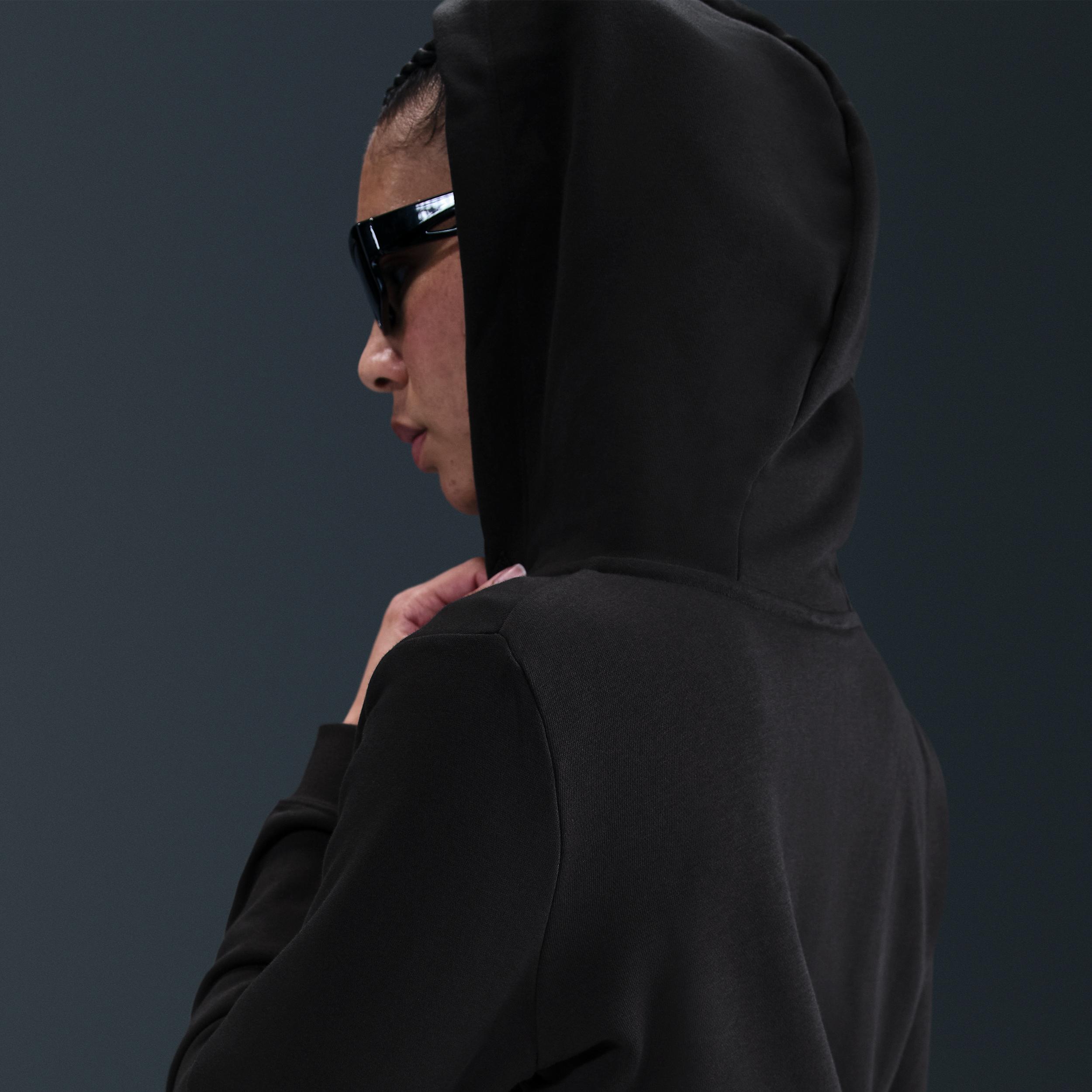 Womens Nike Sportswear Club Fleece Full-Zip Hoodie | DQ5471-010 Product Image