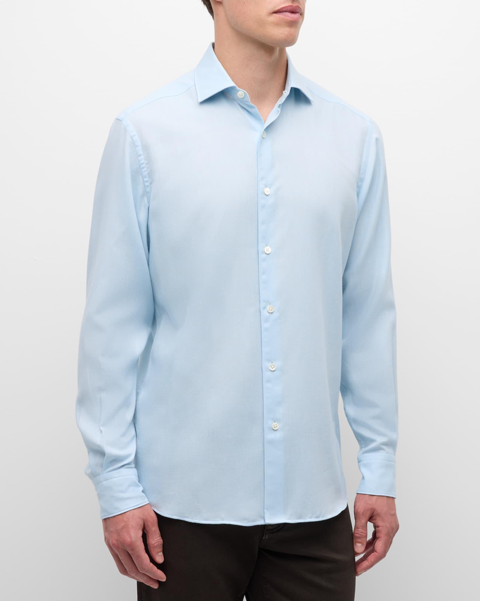Men's Cashco Cashmere and Cotton Sport Shirt Product Image