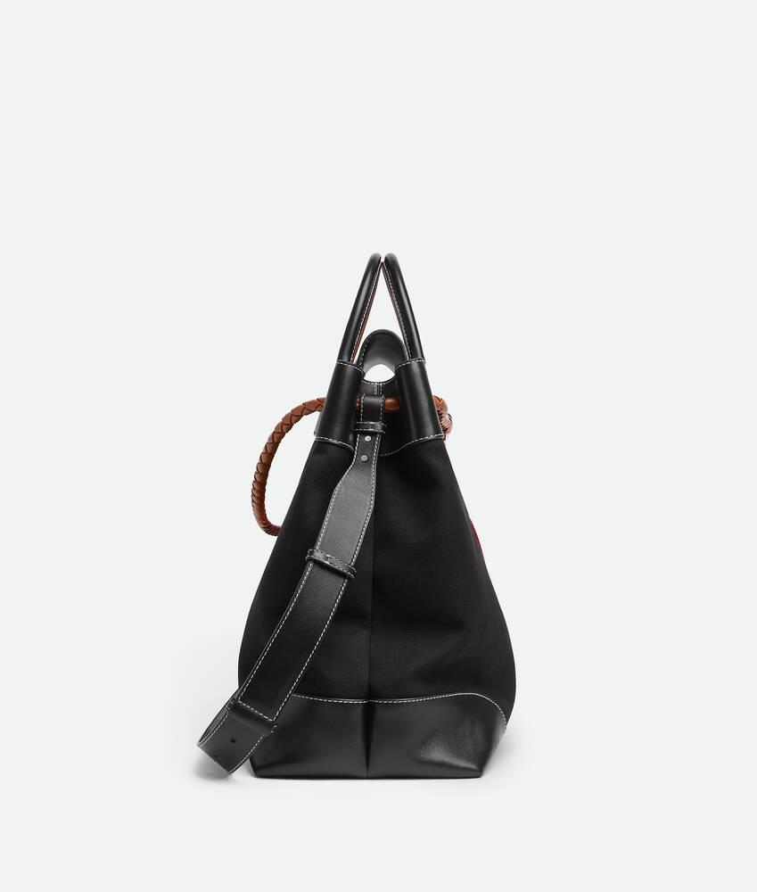 Men's Large Andiamo Voyager in Black/scarlet/light wood Product Image