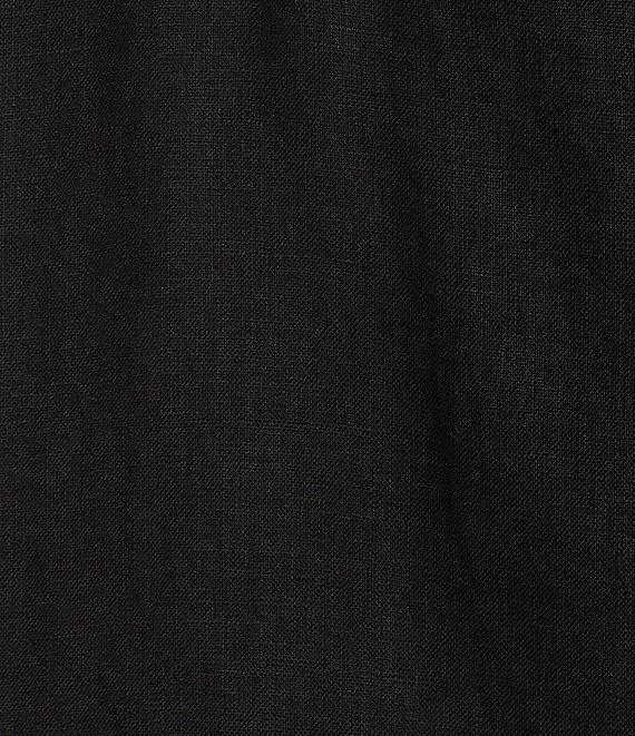 Tommy Bahama Linen Blend Johnny Collar Short Sleeve Side Pocket Shirt Dress Product Image