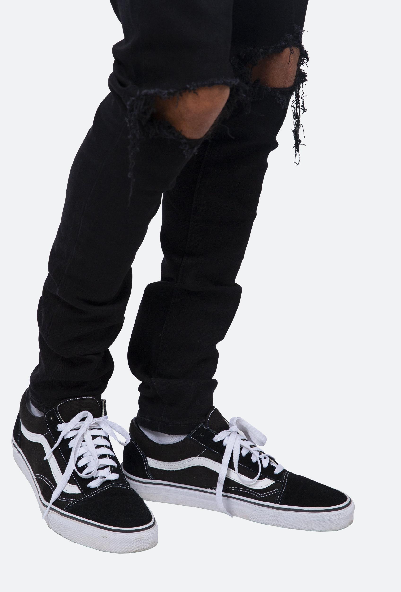 X1 Skinny Denim - Black Male Product Image