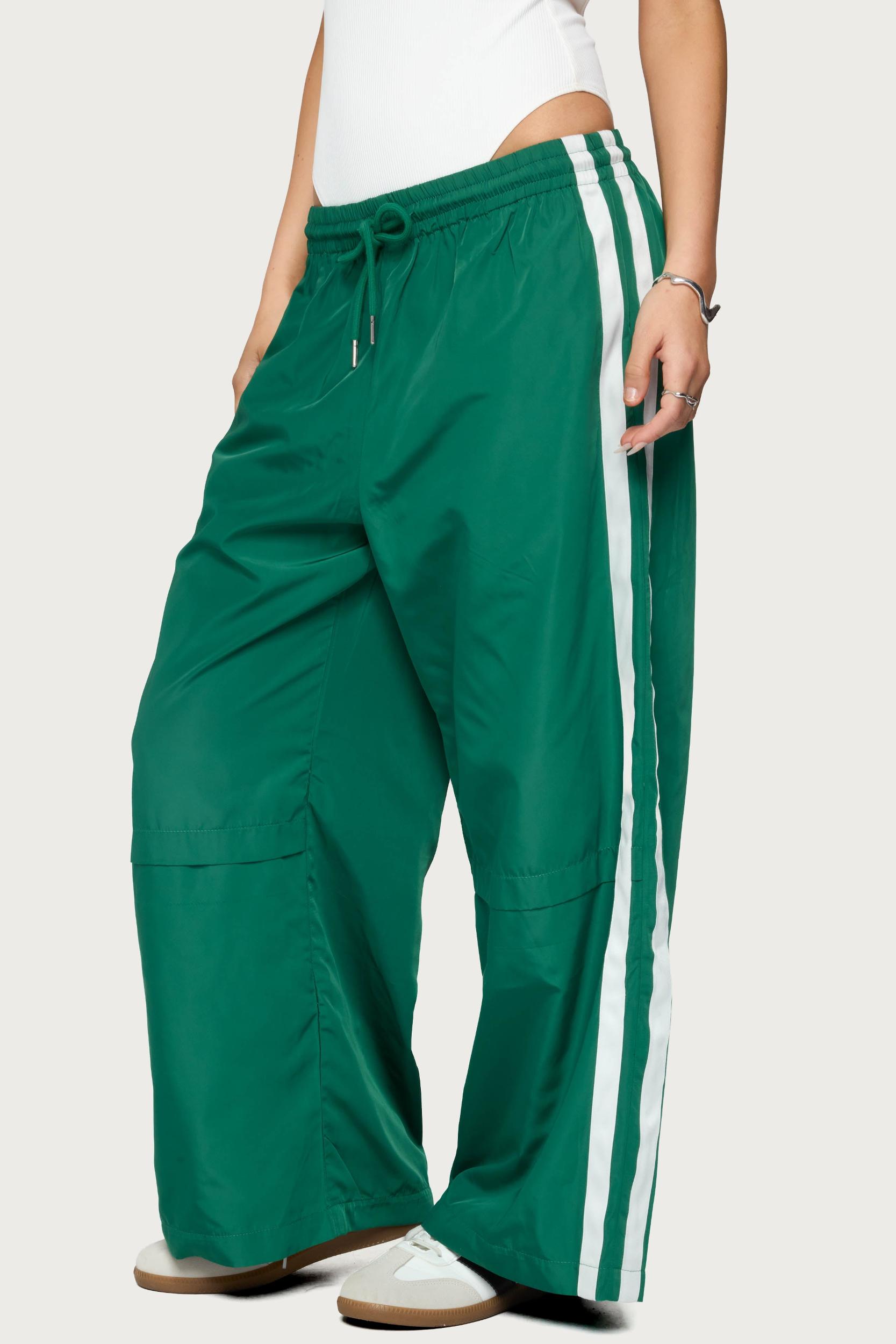 Petite Fauna Nylon Track Pants Product Image