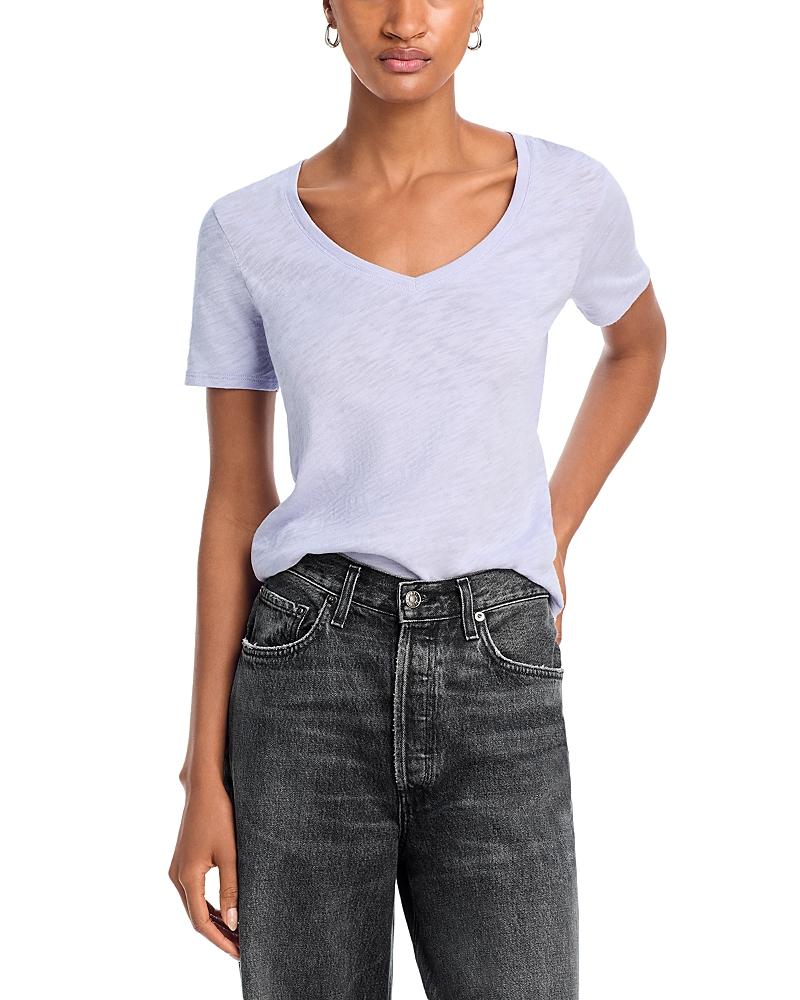 Womens Slub Jersey V-Neck Tee Product Image