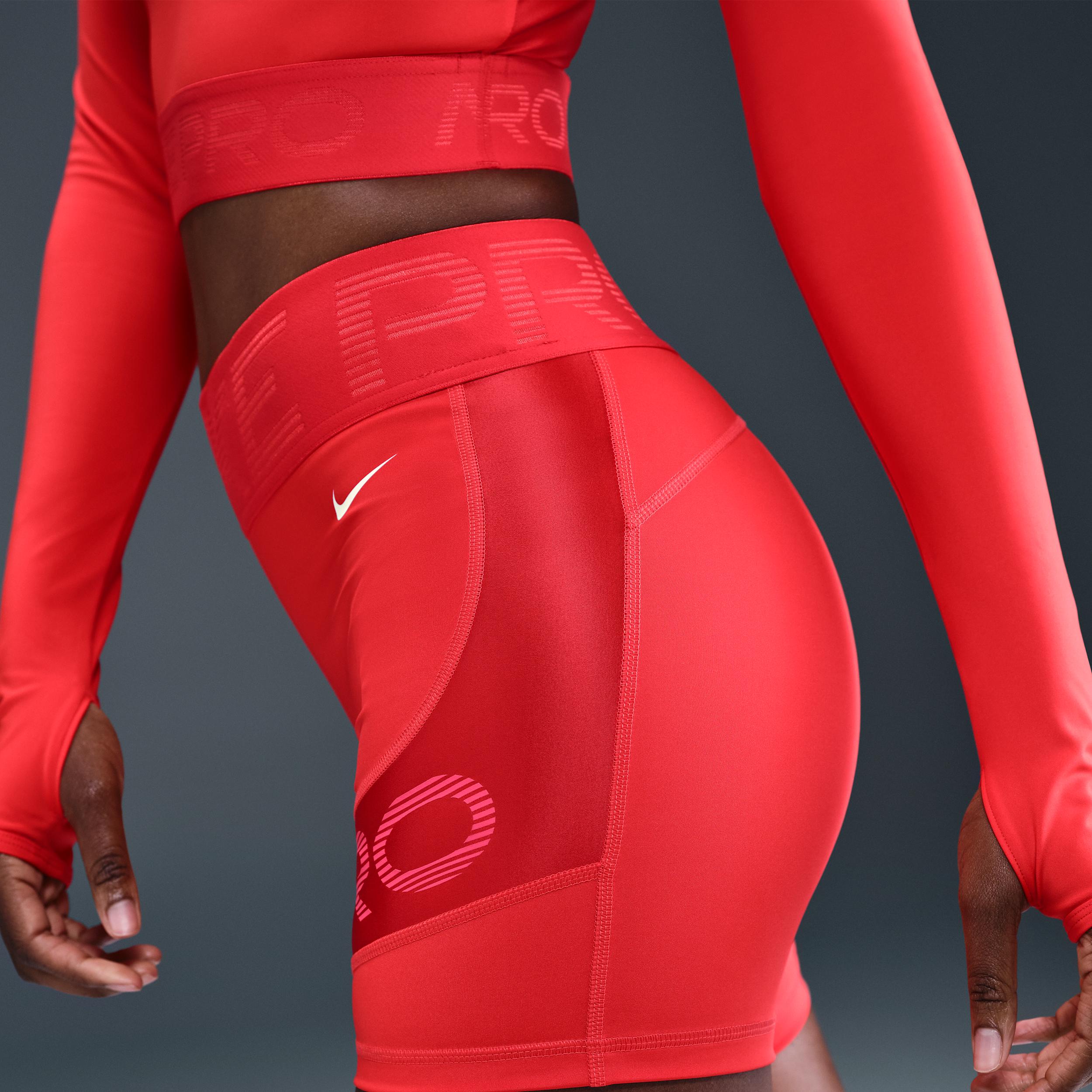 Womens Nike Pro Sculpt Dri-FIT High-Waisted 5 Biker Shorts | HV2366-633 Product Image