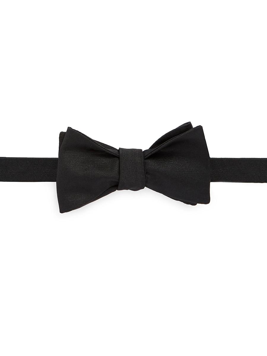 Mens Grosgrain Silk Pre-Tied Bow Tie Product Image