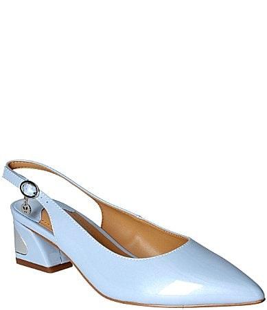 J. Renee Shayanne Patent Slingback Pumps Product Image