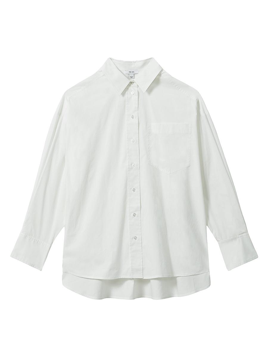 Womens Edie Button-Up Shirt Product Image