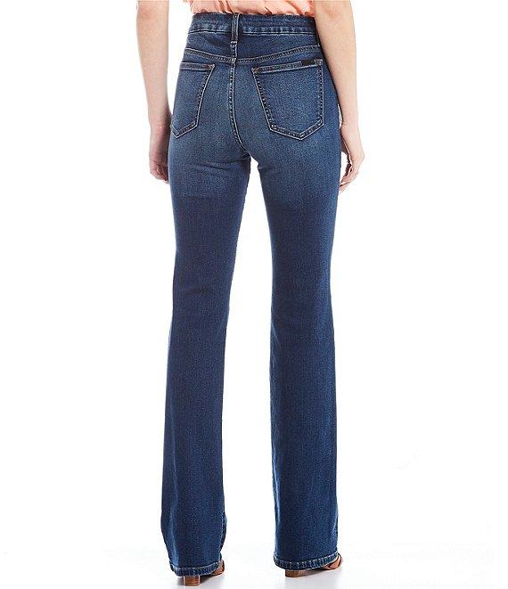 Joe's Jeans Hi Honey High Rise Bootcut Leg Curvy Fit Stretch Denim Jeans Product Image