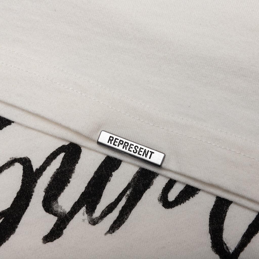 Grand Vintage Hand Drawn T-Shirt - Aged White Male Product Image