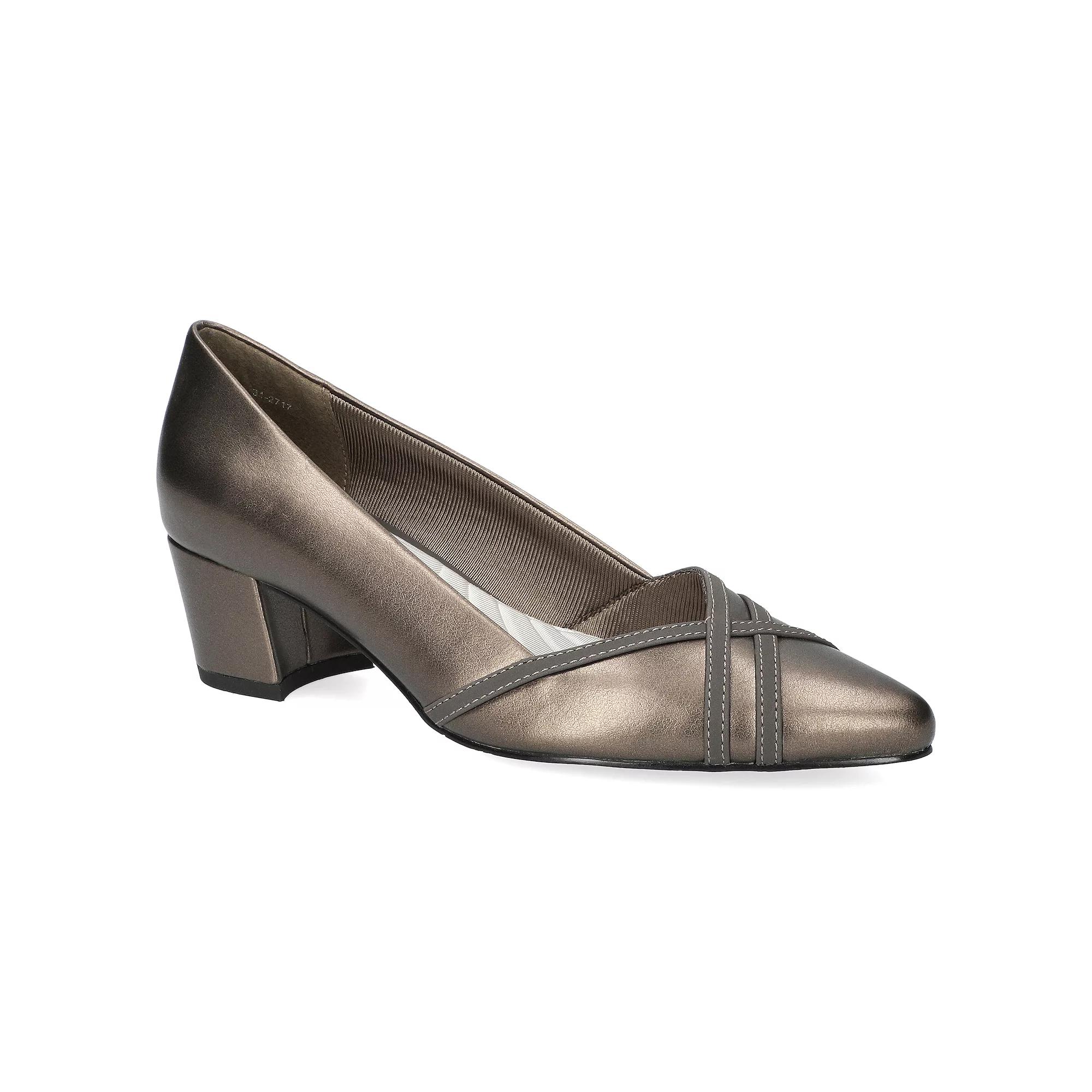 Easy Street Women's Lotus Block Heel Pumps,  Product Image