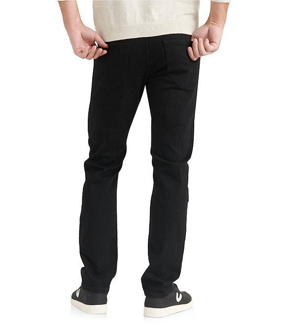 Lucky Brand Black Rinse 410 Athletic Straight Fit Jeans Product Image