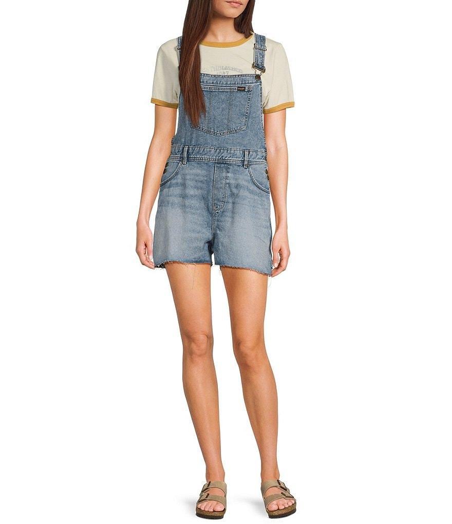 Wrangler® Denim Shortall Product Image