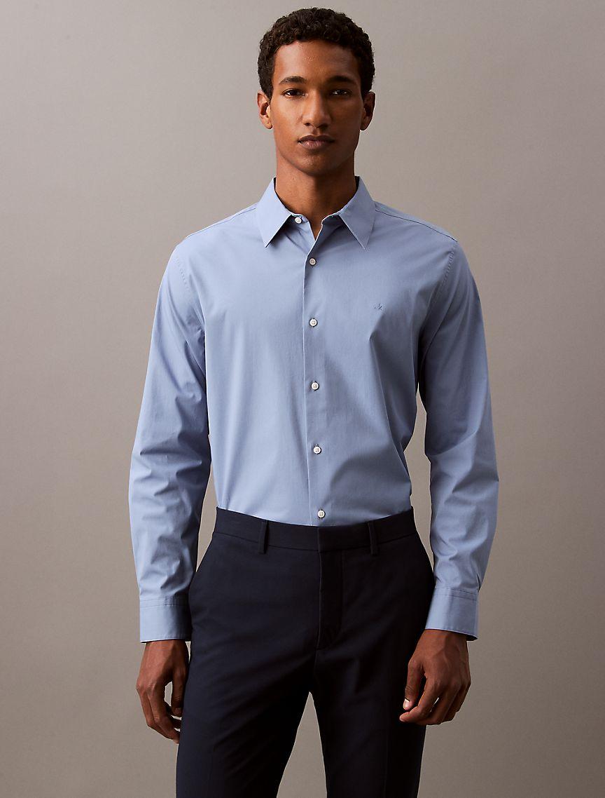 Cotton Stretch Classic Button-Down Shirt Product Image