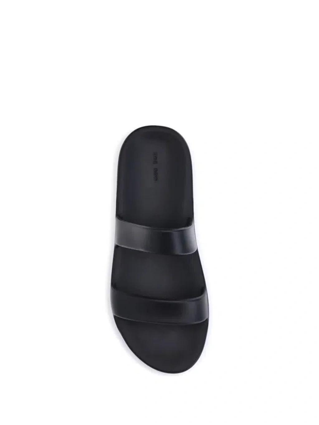 Black Foam Sandals Product Image