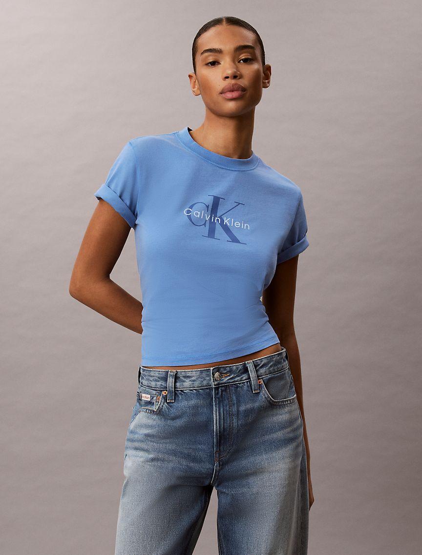 Acid Wash Monologo Tee Product Image