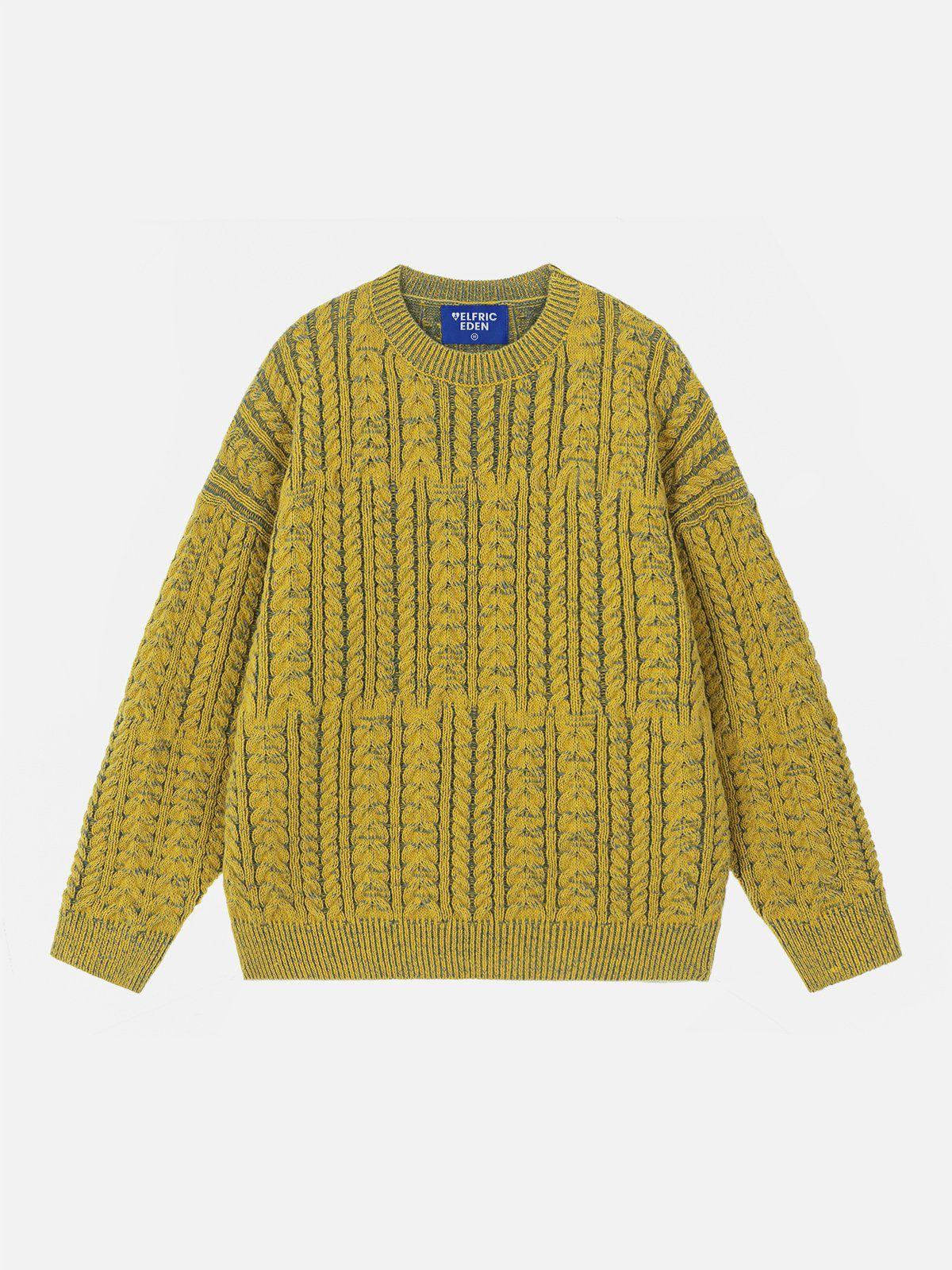 Aelfric Eden Vintage Twist Texture Sweater Product Image